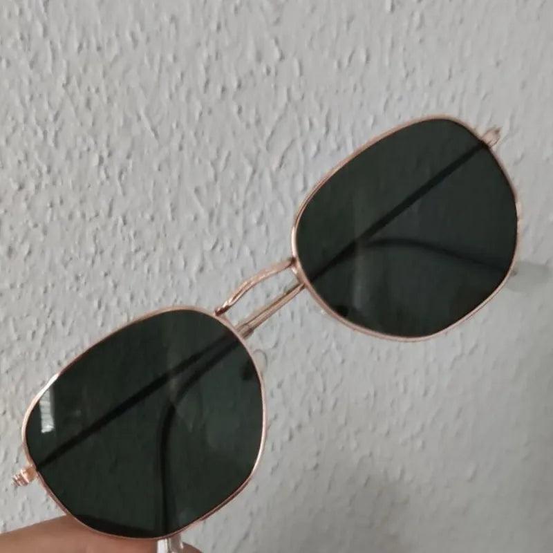 Óculos de Sol Feminino Hexagonal - Viral Trends