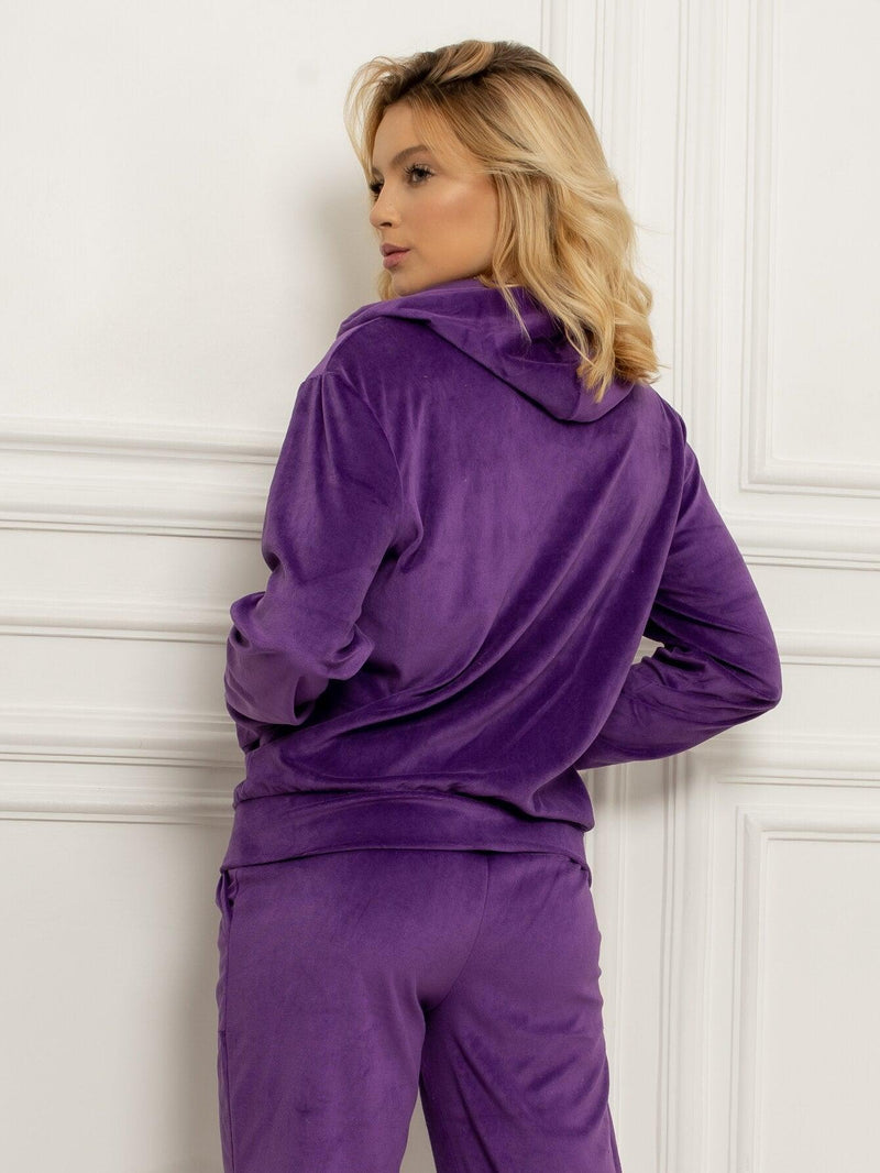Conjunto Veludo Plush com Capuz - Viral Trends