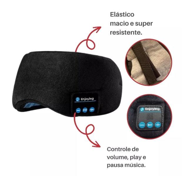 Máscara para Dormir com Fone de Ouvido Bluetooth - Viral Trends