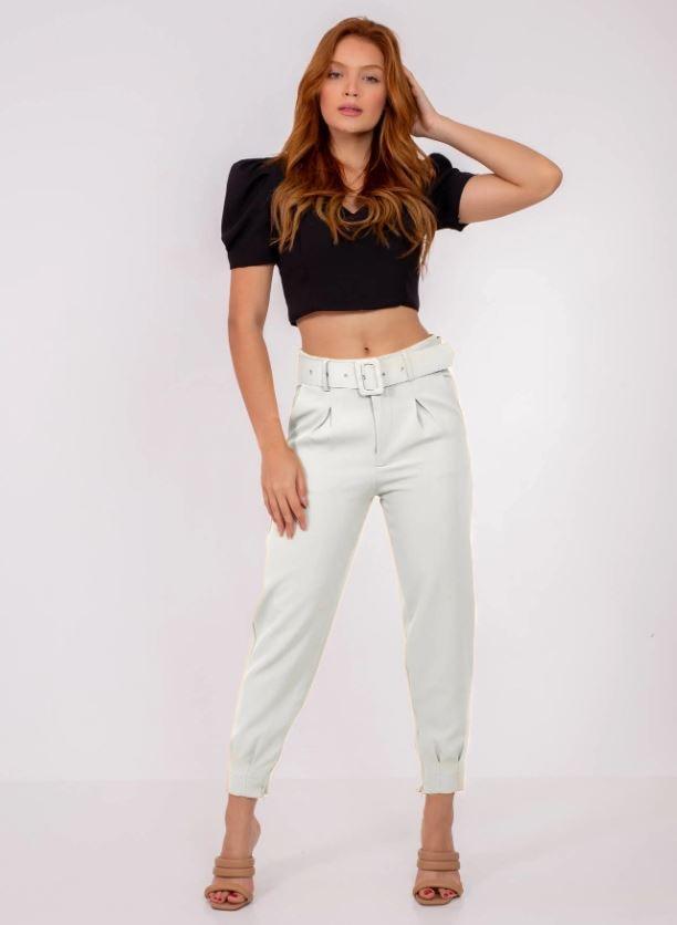 Calça Social Feminina de Alfaiataria - Viral Trends