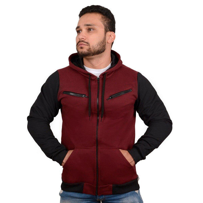 Moletom Zíper com Capuz Masculino - Viral Trends