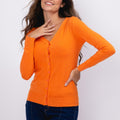 Cardigan Tricô com Botões - Viral Trends