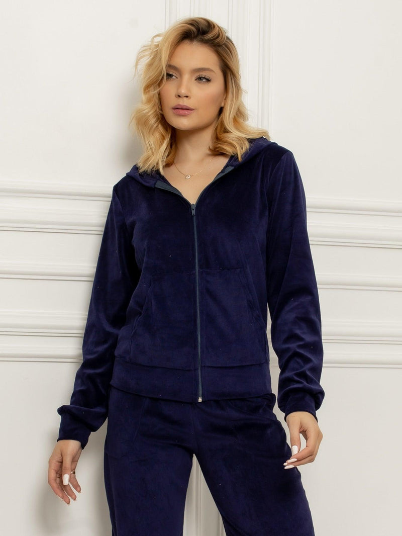 Conjunto Veludo Plush com Capuz - Viral Trends
