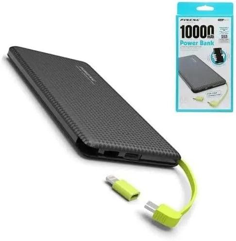 Carregador Portátil Pineng Power Bank 10.000mah, com adaptador iPhone - Viral Trends