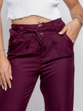 Calça de Cinto com Fivela de Alfaiataria - Viral Trends