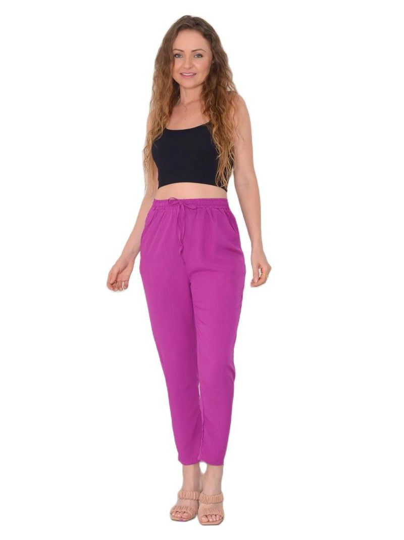 Calça Pijama Liso - Viral Trends