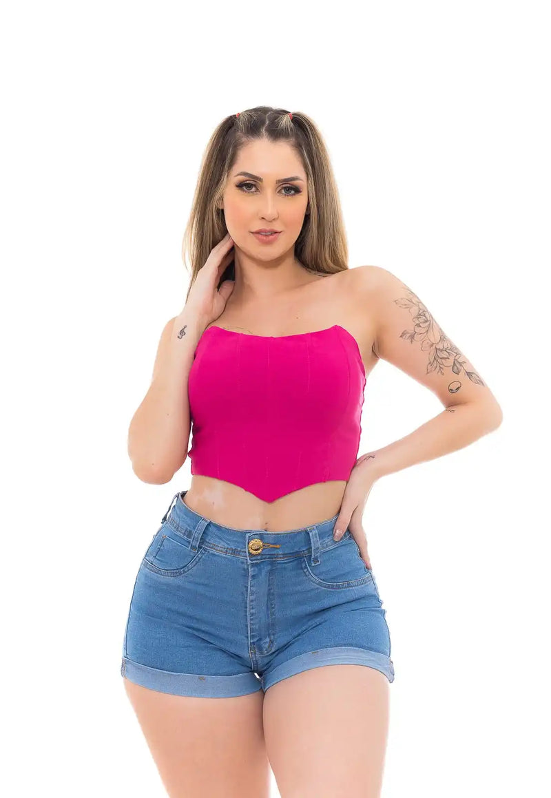 Shorts Jeans Feminino Levanta Bumbum