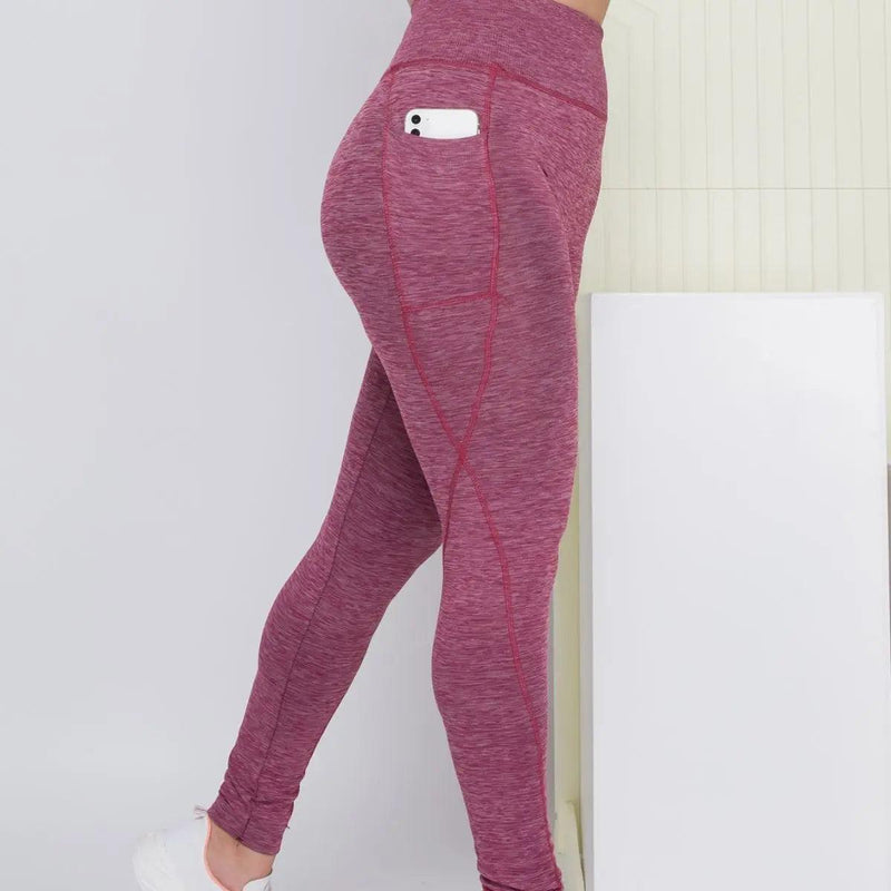 Legging Fitness Treino Caminhada Com Bolso - Viral Trends
