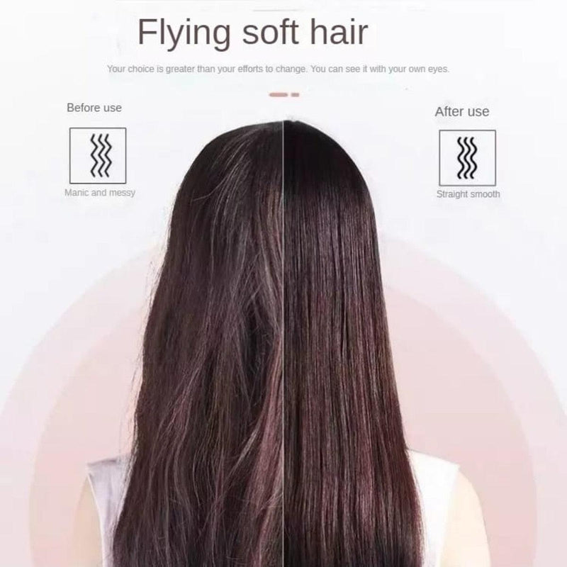 Escova secadora e modeladora de cabelo elétrica 3 em 1 bivolt - Viral Trends