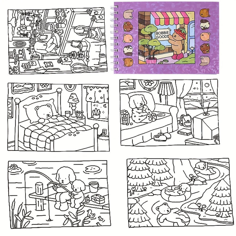 Bobbie Goods – Livro de Colorir Infantil Premium 🎨