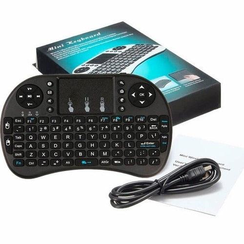 Mini teclado controle sem fio para smart TV TV box PC - Viral Trends