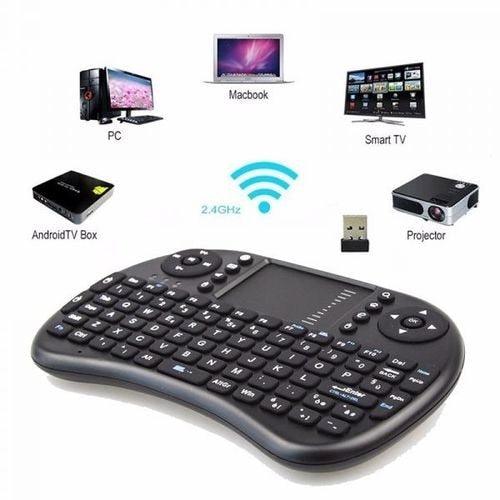 Mini teclado controle sem fio para smart TV TV box PC - Viral Trends