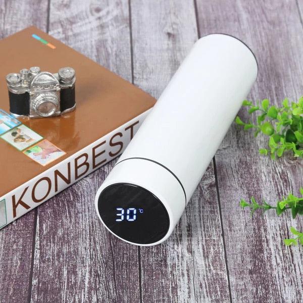Garrafa Térmica 500ML Com Led Inox - Viral Trends