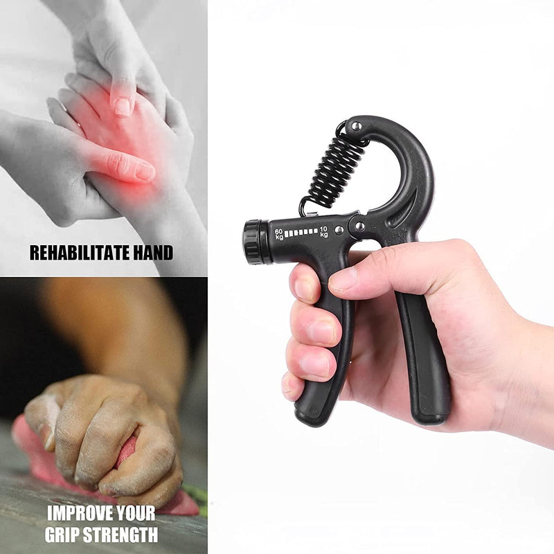 Hand Grip Fitness C/Mola Ajustável - Viral Trends