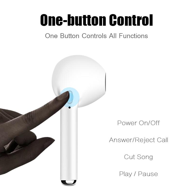 Fone de ouvido sem fio com microfone - Viral Trends